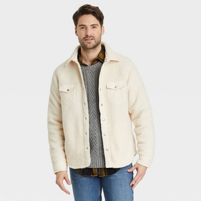 sherpa shirt jacket