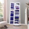Fredees 21.65'' Wide Freestanding Jewelry Armoire - 3 of 4