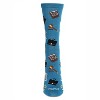 Memoi Women's Law N Order Bamboo Crew Socks - 2 of 3