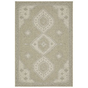 Oriental Weavers Tortuga TR08A Beige/ Black Indoor/Outdoor Area Rug - 3'3" x 5' - 1 of 4