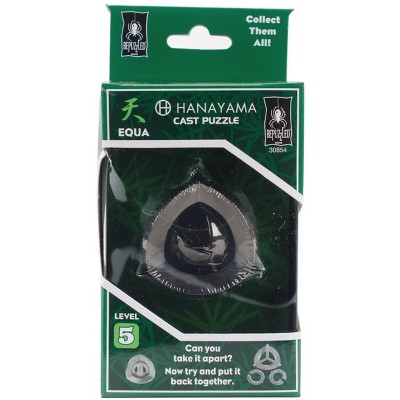 BePuzzled Hanayama Equa Cast-Metal Brain Teaser Puzzle, Level 5, Ages 12+, Brainteaser