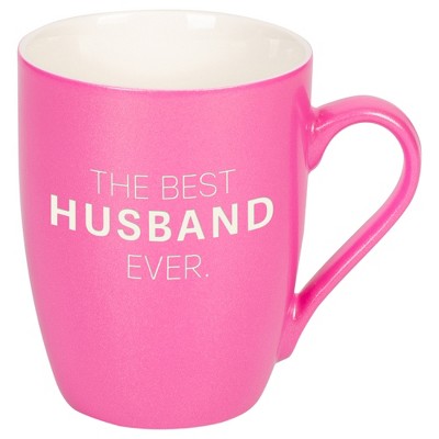 Elanze Designs The Best Husband Ever Princess Pink 10 ounce New Bone China Coffee Cup Mug