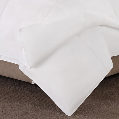 White Twin Down Alternative Microfiber Comforter Set