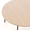 PAGED Coffee Table Modern Minimalist Center Table with Carbon Steel Table Legs for Living Room, Office - 3 of 4