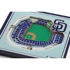 MLB San Diego Padres 3D Stadium View Coaster - 3 of 3