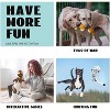 Nocciola Dog Squeaky Toys, Christmas gift,Durable Dog Chew Toys for Aggressive Chewers, No Stuffing Dog Toys for Small, Medium, and Large Dogs - 4 of 4