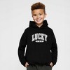 The Juniper Shop Lucky Vibes Distressed Youth Graphic Hoodie - 2 of 3