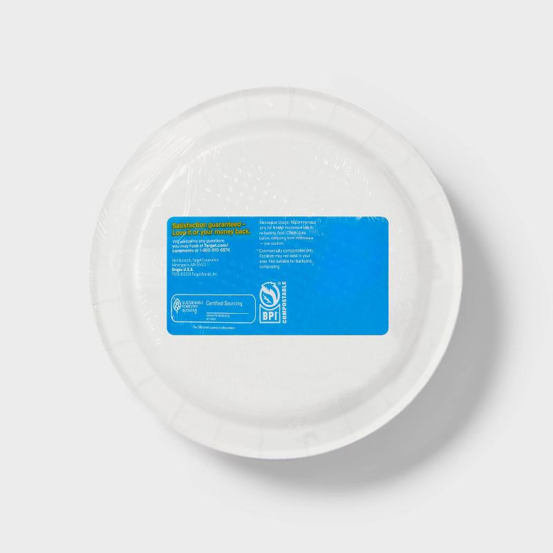 Disposable Paper Plates 7&#34; - Geo - 60ct - up &#38; up&#8482;, 3 of 4