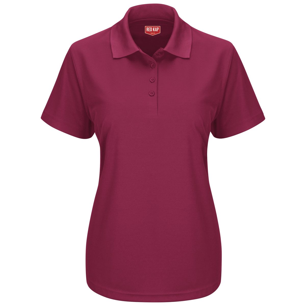Red Kap Women's Short Sleeve Performance Knit Pocketless Core Polo - thumbnail 3