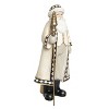 Transpac Resin 16 in. Multicolor Christmas Neutral Glam Santa Decor - 2 of 4