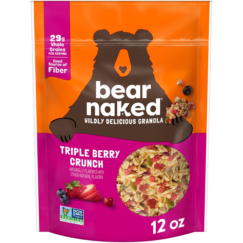 Bear Naked All Natural Triple Berry Crunch Granola - 12oz
