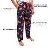 Pixar Cars Lightning McQueen & Radiator Springs Logos Adult Navy Sleep Pajama Pants - 2 of 4