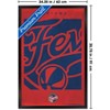 Trends International WNBA Indiana Fever - Logo 25 Framed Wall Poster Prints - 3 of 4
