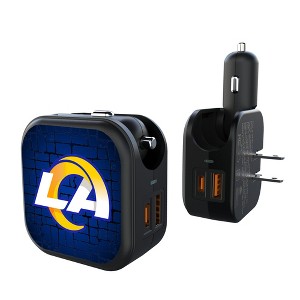 NFL NFC Teams Brick Wall 18-Watt 2 in 1 USB A/C Charger - 1 of 3