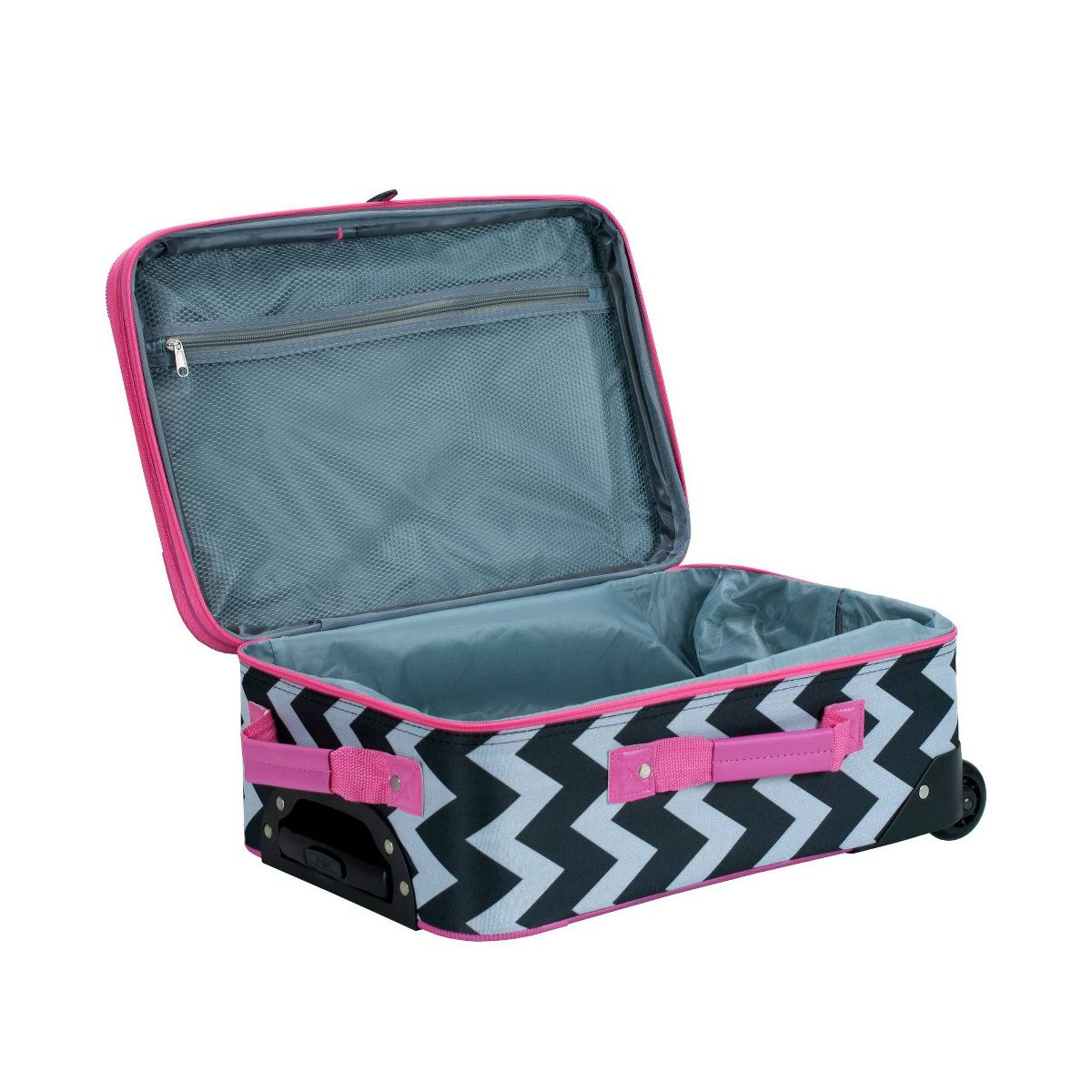 Rockland Escape 4pc Softside Checked Luggage Set - thumbnail 8