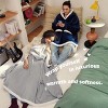 Bedsure-Wearable Blanket Warm & Soft Fleece Blanket - 4 of 4