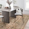 Area Rugs for Living Room Bedroom, Large Washable Rug Vintage Distressed Floral Boho Carpet Indoor Dining Room Kids Room Entryway Non Slip Low Pile - 4 of 4