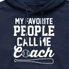Men's - Instant Message - My Favorite People Call Me Coach Graphic Fleece Pullover Hoodie - 2 of 4