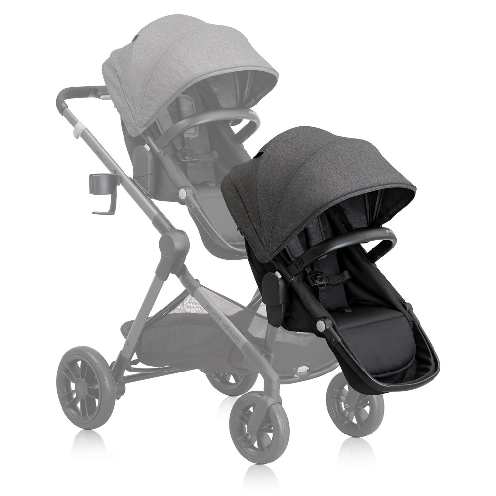 Photos - Pushchair Accessories Evenflo Pivot Xpand Stroller Second Seat - Sabino Gray 