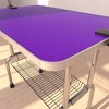 Gulches 46-Inch Foldable Pet Grooming Table for Pet Large Dogs and Cats with Adjustable Arm and Clamp - Purple - 4 of 4