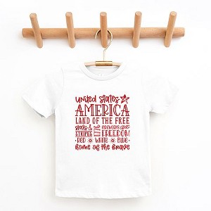 The Juniper Shop 4th Of July Subway Toddler Short Sleeve Tee - 1 of 2