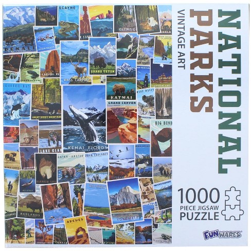 USA Parks Jigsaw Puzzle 1000 Pieces For Adults Kids Learning Education Fun Gifts 