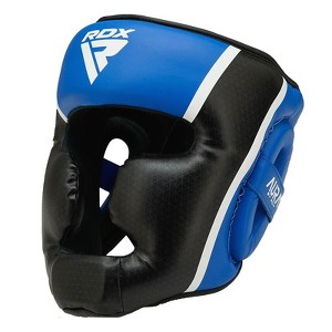 RDX Sports Head Guard Aura Plus T-17: Boxing, MMA, Sparring, Protective Gear, Impact Absorption, Adjustable Fit, Durable, Training Equipment - 1 of 4