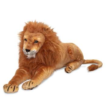 Melissa & Doug Giant Lion - Lifelike Stuffed Animal