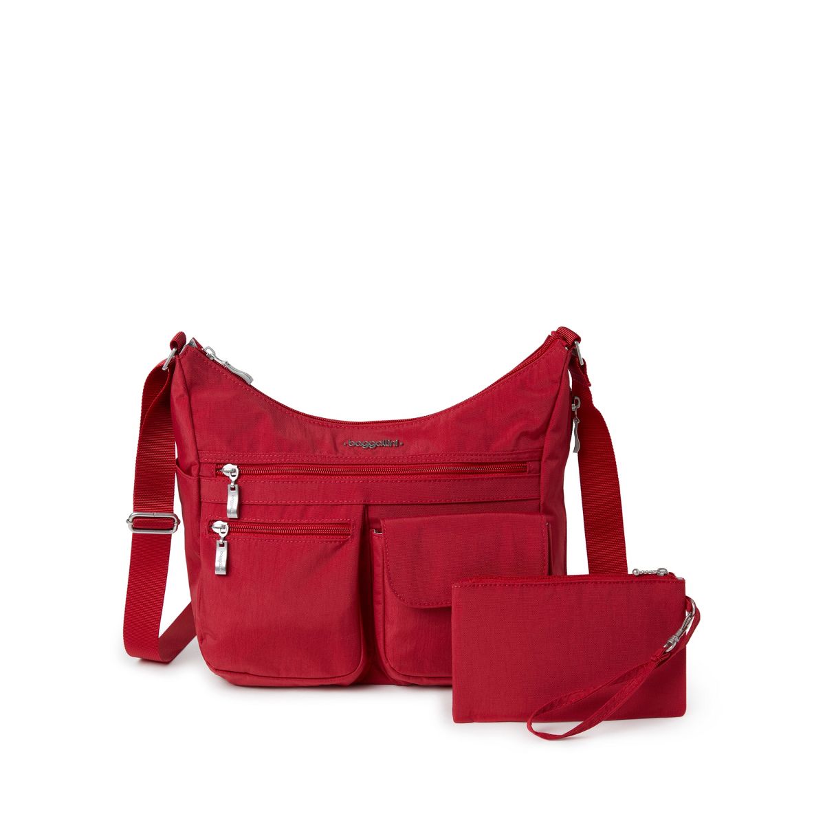 baggallini Women's Everywhere Bagg Crossbody Shoulder Bag with RFID Wristlet