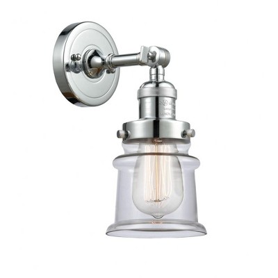 Canton - 1 Light Wall Sconce In Industrial Style-11 Inches Tall and 5.25 Inches Wide