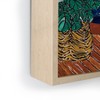 Lara Lee Meintjes Ginger Cat in Peacock Chair with Indoor Jungle of House Plants Interior Painting Framed Mini Art Print - Society6 - 3 of 3