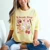 Simply Sage Market Women's Coquette Baseball Favorite Things Short Sleeve Garment Dyed Tee - 2 of 4