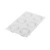Silikomart Promise 65 Silicone Mold with 6 Cavities, Each 3.34 Inch Diameter x 0.78 Inch High - 3 of 3