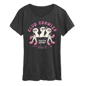 Women's - Instant Message - Club Crawler Short Sleeve Graphic T-Shirt - 1 of 4