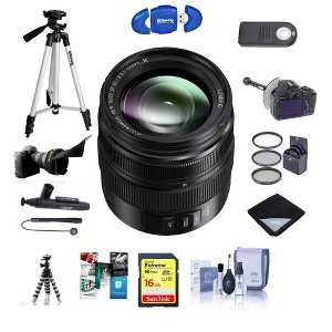 Panasonic Lumix G X Vario 12-35mm f/2.8 II ASPH. POWER O.I.S. Lens 58mm Accessory Bundle - 1 of 4