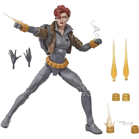 Avengers black store widow action figure