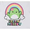 Squishmallows Maritza Feelin' Mallow Crew Neck Short Sleeve White & Green Ombre Women's T-shirt - 2 of 3