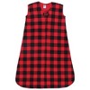 Hudson Baby Infant Boy Thermal Sleeveless Sleeping Bag 2pk, Buffalo Plaid Moose - 3 of 4