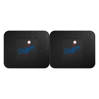 MLB Los Angeles Dodgers Vinyl Utility Mat Set - 2pc