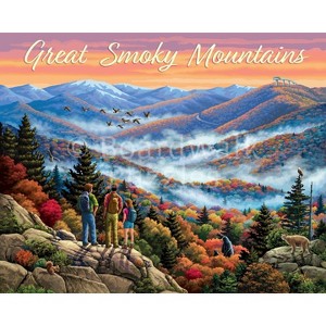 Great Smoky Mountains by Boardwalk - Jigsaw Puzzle - 1 of 4