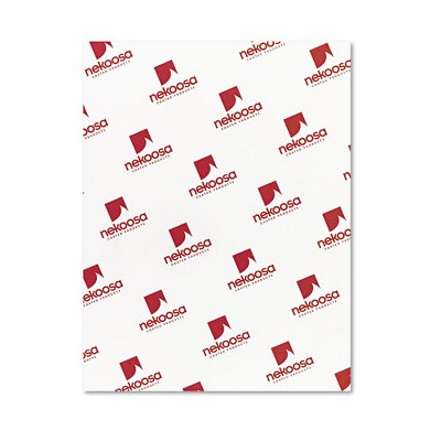 Nekoosa Fast Pack Digital Carbonless Paper, 1-Part, 8.5 x 11, White, 500 Sheets/Ream, 5 Reams/Carton