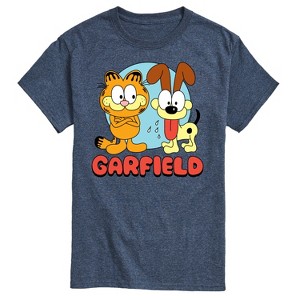 Men's - Garfield - Garfield Odie Doodle Short Sleeve Graphic T-Shirt - 1 of 4