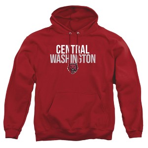 Central Washington University Official Stacked Adult Pull-Over Hoodie - 1 of 4