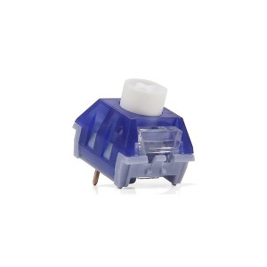 Electro Burst Deep Sea Switch - Silent 3 Pin Linear Blue Switch 20pcs - 1 of 4
