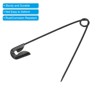 Unique Bargains Metal DIY Blankets Crafts Brooch Making Home Sewing Nickle Plated Safety Pins 100 Pcs - 4 of 4