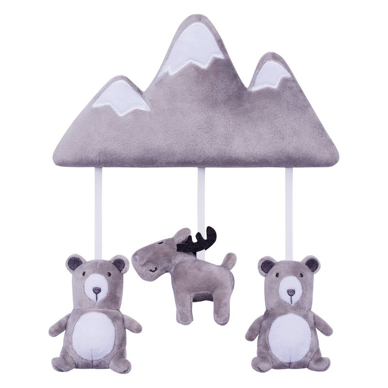 Trend Lab Musical Nursery Crib Mobile - Forest Mountain, 3 of 8