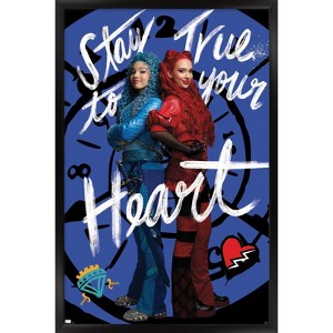 Trends International Disney Descendants: The Rise of Red - Stay True Framed Wall Poster Prints - 1 of 4
