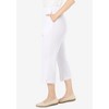 Woman Within Plus Size Petite 7-Day Knit Capri - 4 of 4