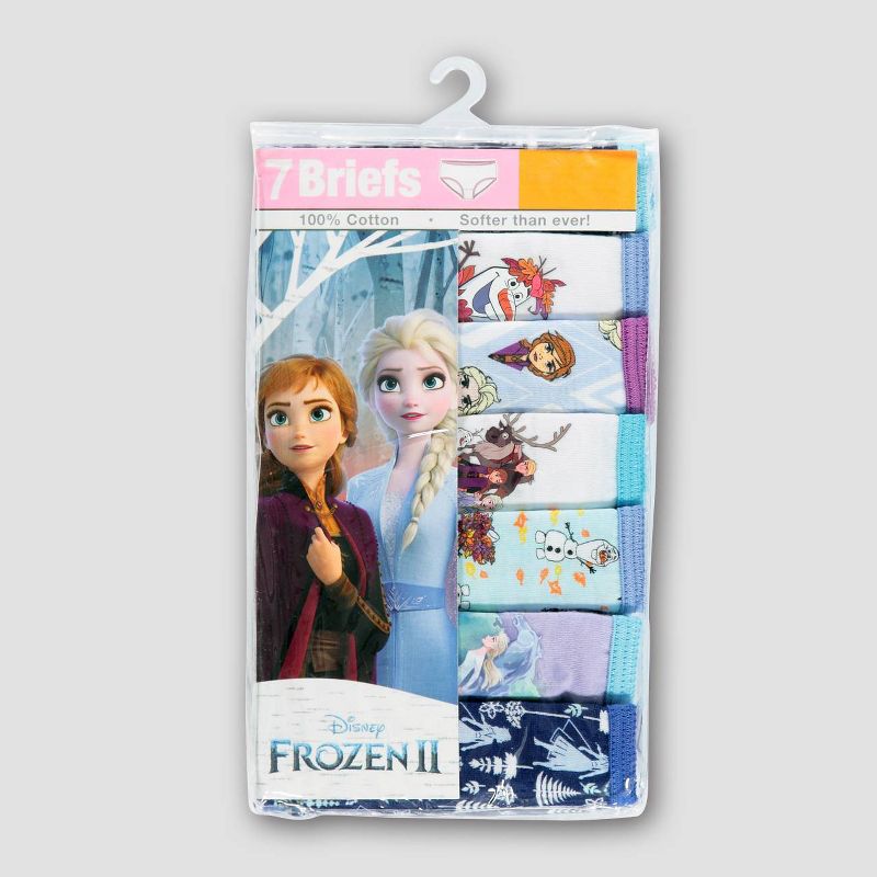 Toddler Girls' Disney 7pk Frozen Briefs, 2 of 5