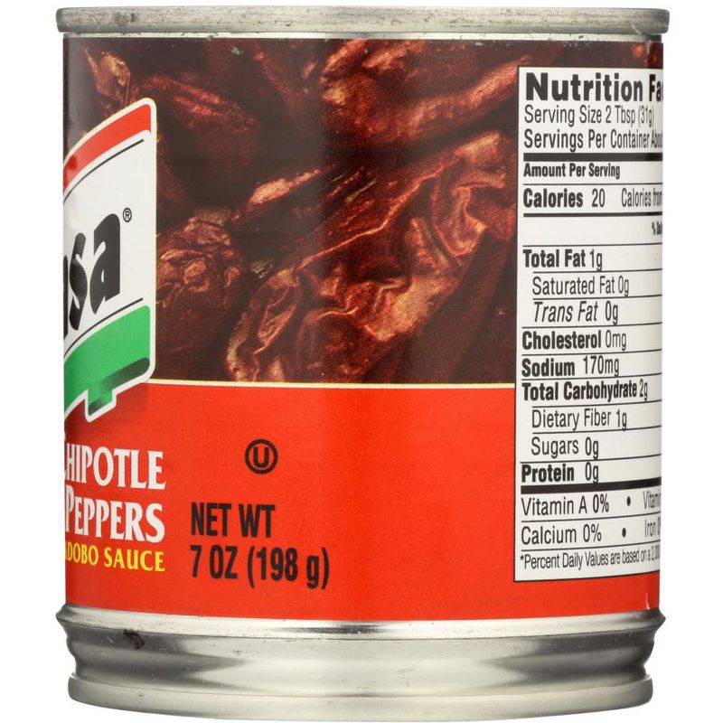 Embasa Chipotle Peppers in Adobo Sauce - Case of 12/7 oz, 5 of 8